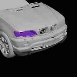 BMW E53 Headlight deleted air vent 1/1