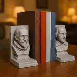 Bookends "CERVANTES_SHAKESPEARE".