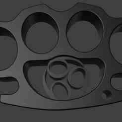 BRASS KNUCKLES 666 + KEY RING