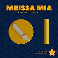 Brush Stamp – Digital 3D Print File for Artists, Crafters & Journalers
