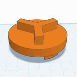 Cap for brushes of sweeper suitable for Einhell BT-KM 65 and TC-KM 65