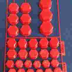 Card kit for screw caps 14mm, 12mm, 10mm, 8mm