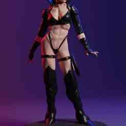 Catwoman Inspired Sexy Realistic 3D Model – SFW & NSFW Versions