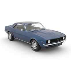 Chevrolet Camaro (1967) - car, vehicle, automobile, sports car, classic car, race car, toy car, RC car, 3D car model, sedan, SUV, pickup truck, convertible, hatchback, coupe, luxury car, supercar, electric car, 4x4, car toy, RCcar body / RC car shell, slo
