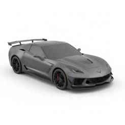 Chevrolet Corvette ZR1 - car, vehicle, automobile, sports car, classic car, race car, toy car, RC car, 3D car model, sedan, SUV, pickup truck, convertible, hatchback, coupe, luxury car, supercar, electric car, 4x4, car toy, RCcar body / RC car shell, slot