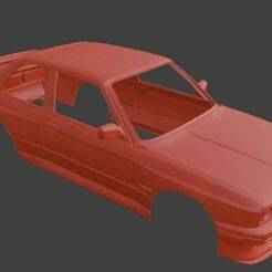 Classic Car Body Shell 3D Model DIY RC Car