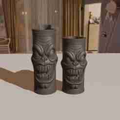 Clipper Lighter Case - Demonic Face 😈