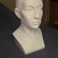 Comparative anatomical bust young / aged - 3D model for aesthetic medicine