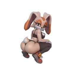 Cream Squatting
