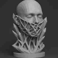 Crystal Cage Headphone Stand