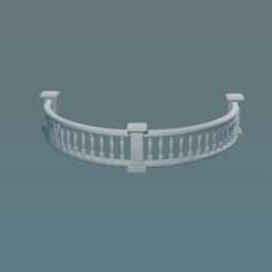 Curved Balustrade