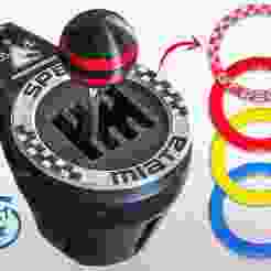 Custom 3D-Printed Mod For Thrustmaster TH8s Shifter