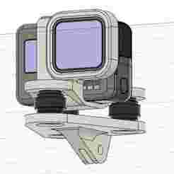 Damping mount for Gopro Hero 5/6/7