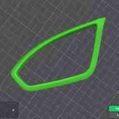 DFM succe door handle frame