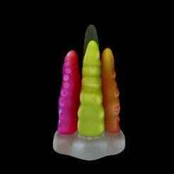dildo with four tentacles