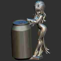 Elvira can holder