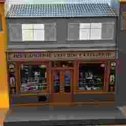 Facade for 1/43 diorama