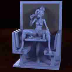 Fefe at Tacobell  - Vtuber (Fanart) (NSFW)