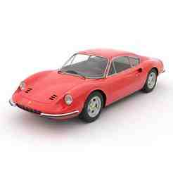 Ferrari Dino 246 GT - car, vehicle, automobile, sports car, classic car, race car, toy car, RC car, 3D car model, sedan, SUV, pickup truck, convertible, hatchback, coupe, luxury car, supercar, electric car, 4x4, car toy, RCcar body / RC car shell, slot ca