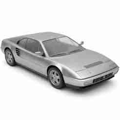 Ferrari Mondial - car, vehicle, automobile, sports car, classic car, race car, toy car, RC car, 3D car model, sedan, SUV, pickup truck, convertible, hatchback, coupe, luxury car, supercar, electric car, 4x4, car toy, RCcar body / RC car shell, slot car, m