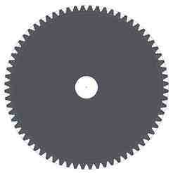 Gear module 1.5, 65 teeth
