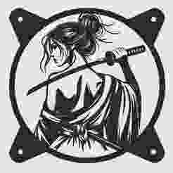 geisha 3 – 120mm PC Mod fan cover