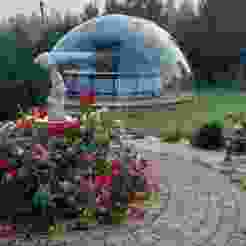 Geodesic dome for swimming pool 6 meters