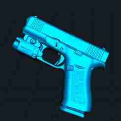 Glock 43x with Olight PL mini 3  with Olight rail adapter