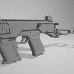 Glock OEM G44 22lr conversion frame PDW SBR
