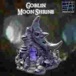 Goblin Moon Shrine  28 mm Tabletop Terrain