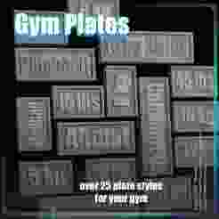 Gym & CrossFit Organization Plates