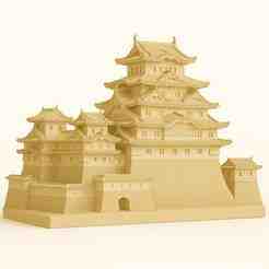 Himeji Castle - 3D Model of the Japanese Castle "White Heron".