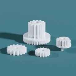 HP M428 / M4103fdw ADF Gears - 3D Printable Replacement Parts