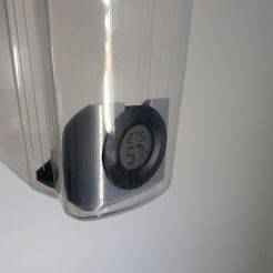Hygrometer Holding Fixture for 4 L Cereal Box Filament Dry Storage