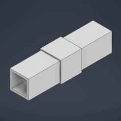 I1 connector with channel for aluminum profile 40*40*2mm
