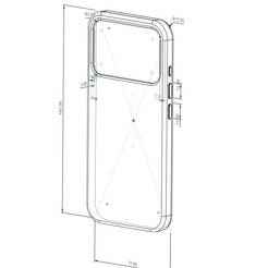 Iphone 17 pro max case Official dimensions SOLID
