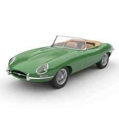 Jaguar E-Type Series 2 - car, vehicle, automobile, sports car, classic car, race car, toy car, RC car, 3D car model, sedan, SUV, pickup truck, convertible, hatchback, coupe, luxury car, supercar, electric car, 4x4, car toy, RCcar body / RC car shell, slot