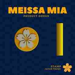 Japanese Sakura Flower Stamp – 3D Print File for Decorative Cookie & Clay Impressions