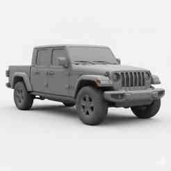 Jeep Gladiator - car, vehicle, automobile, sports car, classic car, race car, toy car, RC car, 3D car model, sedan, SUV, pickup truck, convertible, hatchback, coupe, luxury car, supercar, electric car, 4x4, car toy, RCcar body / RC car shell, slot car, mo