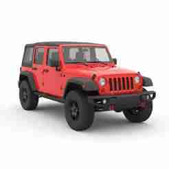 Jeep Wrangler Rubicon 4x4 - car, vehicle, automobile, sports car, classic car, race car, toy car, RC car, 3D car model, sedan, SUV, pickup truck, convertible, hatchback, coupe, luxury car, supercar, electric car, 4x4, car toy, RCcar body / RC car shell, s
