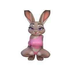 Judy Squatting