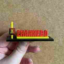 Keychain "Stela Yenakievo" | 3D printing | Memorable souvenir