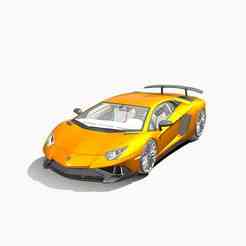 Lamborghini Aventador SVJ.
