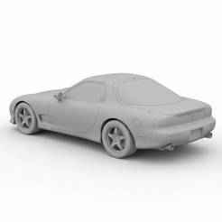 Mazda RX-7 FD - car, vehicle, automobile, sports car, classic car, race car, toy car, RC car, 3D car model, sedan, SUV, pickup truck, convertible, hatchback, coupe, luxury car, supercar, electric car, 4x4, car toy, RCcar body / RC car shell, slot car, mod