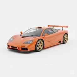 McLaren F1 LM - car, vehicle, automobile, sports car, classic car, race car, toy car, RC car, 3D car model, sedan, SUV, pickup truck, convertible, hatchback, coupe, luxury car, supercar, electric car, 4x4, car toy, RCcar body / RC car shell, slot car, mod