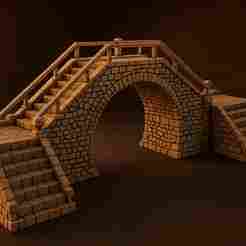 Medieval Mountain Town - Bridge