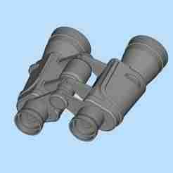Military binoculars scene digital model