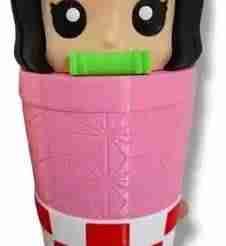 milkshake nezuko demon slayer cup