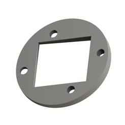 Minarelli Horizontal Reed Valve Adapter – Inclina Pacco Tondo 3D Model