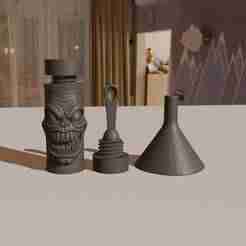 Mini Snuff Snuff Snuff Tin - Demonic Face 😈